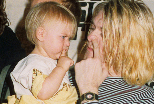 90sclubkid: Kurt Cobain and Frances Bean adult photos