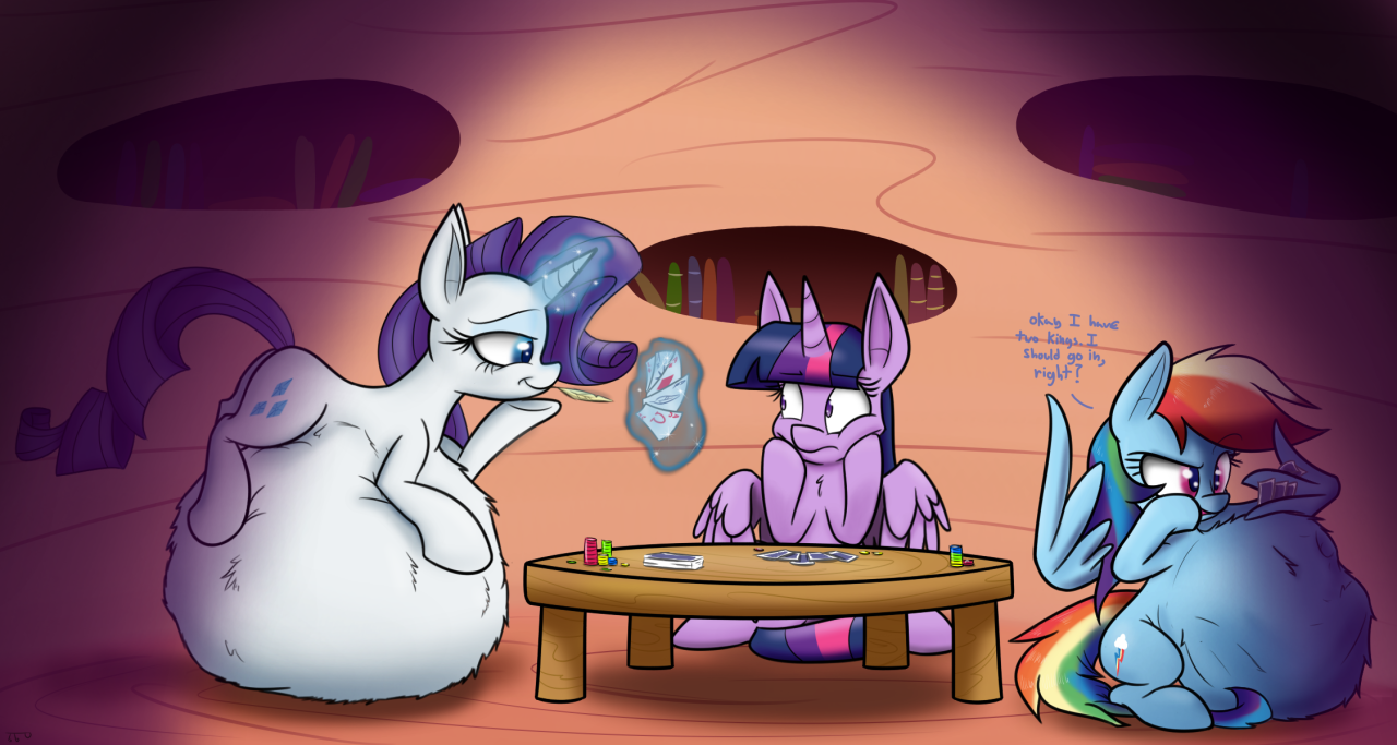 bellspurgebells:  Poker night
