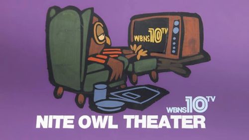 thegroovyarchives: 70′s WBNS-TV Columbus, Ohio Double Chiller Theater/Nite Owl Theater BumpersIllust