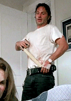 rickgrimespls:  Completely necessary gifs of Rick Grimes looking hot [ 20 / ? ] 