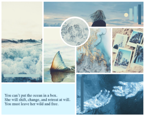 moodboard request: ocean + freedom