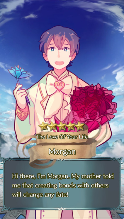 A Valentines themed!Morgan! Really wished FEH would introduce my son __(:3