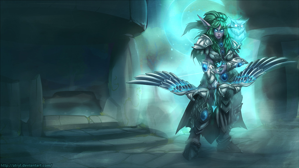 yingzijadepaw:Another Hero I enjoy playing a lot.Tyrande Whisperwind, High Priestess