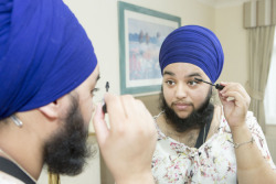 sugaryumyum:  Harnaam was just 11 years old when the beard started appearing and she spent her teenage years desperately trying to remove it. She would try to remove it by waxing twice a week.The primary school teaching assistant endured vile abuse at