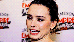 anakinswywalker:Daisy Ridley + Facial Expressions