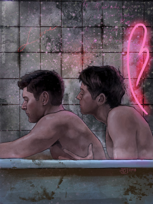 winchester-reload:Inktober Day 15 Topic: “Love”-All You Need-Doing this thing