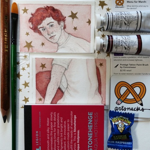 March ArtSnacks Challenge / Happy Birthday ArtSnacks! I lost it when I opened this box - this has pr