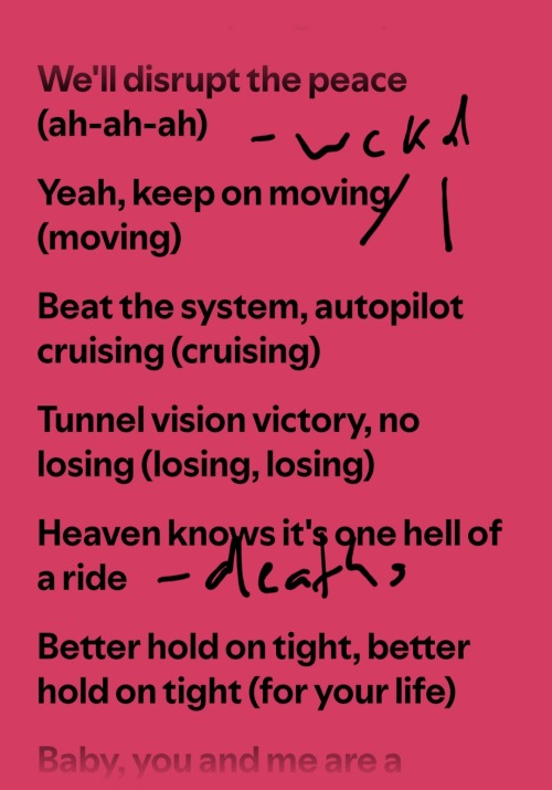 I Was Listening To A Song. And I SWEAR MY BRAIN EVER SINCE I CAN'T UNHEAR IT
