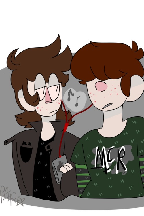 postingparanormal: jeez louise these guys are 2edgy5me. baconcola/tordedd week day two: highschool.  theyre probably listening to a Nightcore cover of something by Mindless Self Indulgence,, @baconcolaweek 