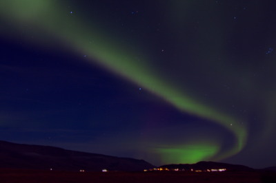 Hvalfjörður, Northen Lights 01,Iceland.
 Dedicated to my tripod, it died on this travel.