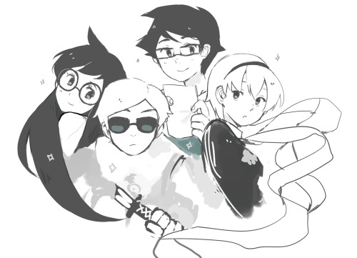 carcofchecake:HOMESTUCK KIDDDSSSS i just started reading and i like it a loooottttt!!!!! 