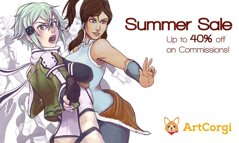 knifoon:  Its still summer right? Doing a sale of sorts, dropped my commission prices