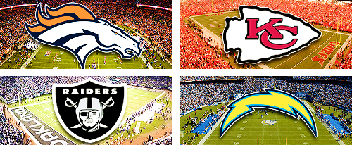 thegameswelove:  National Football League teams and their stadium (inspired by x)   Back in action!