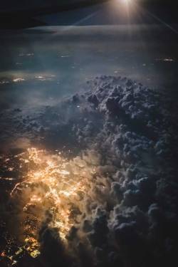 maureen2musings:  30,000 ft over Nebraska