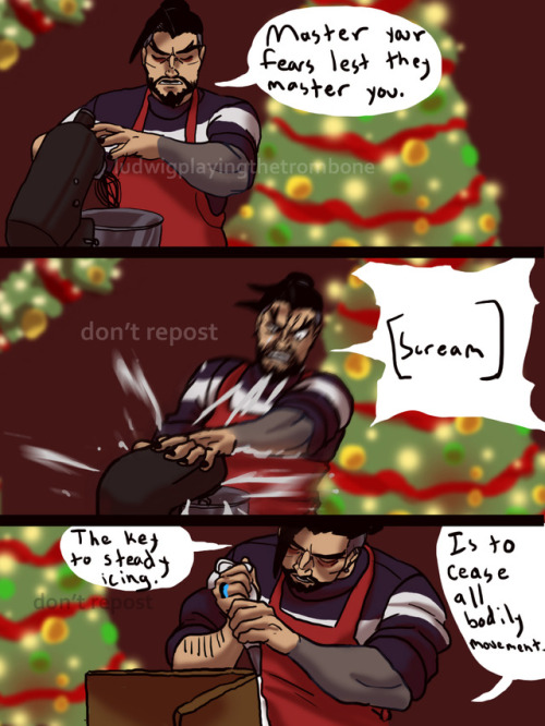 ludwigplayingthetrombone: A direct sequel to the first christmas infomercial hanzo here!  Need 