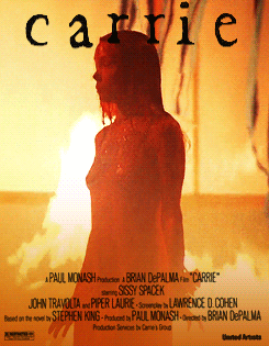 stephenkingscarrie:  Carrie (1976) Animated Posters 