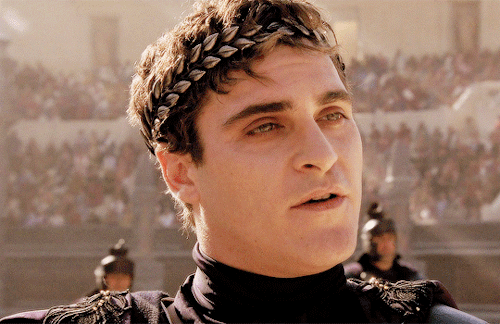 Joaquin Phoenix As Lucius Aurelius Commodus, Gladiator (2000) Dir. Ridley Scott
