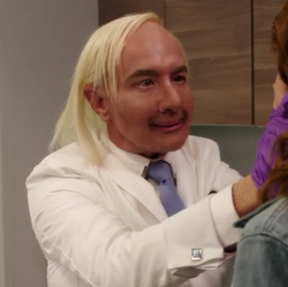 Martin Short as Dr. Grant on The Unbreakable Kimmy Schmidt and Dr. Frederic Brandt,