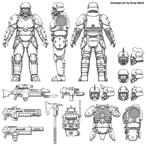  Crimson Stormtroopers (concept art)by Gray-Skull — My DeviantArt My Twitter My Patreon 