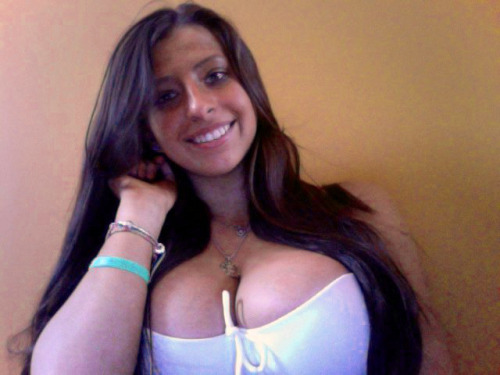 gpn889: bigboobed-amateurhour: All pics of the same girl, Agustina. Huge Tits, Small Waist // Beach 