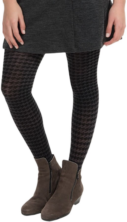 fashiontightsstyles: See more at Fashion Tights SMARTWOOL HOUNDSTOOTH TIGHTS - MERINO WOOLShow off y