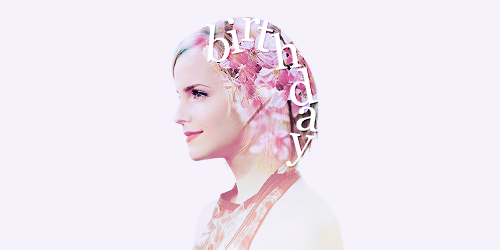 asheathes:  Happy 24th birthday to the ever so lovely, Emma Watson! 