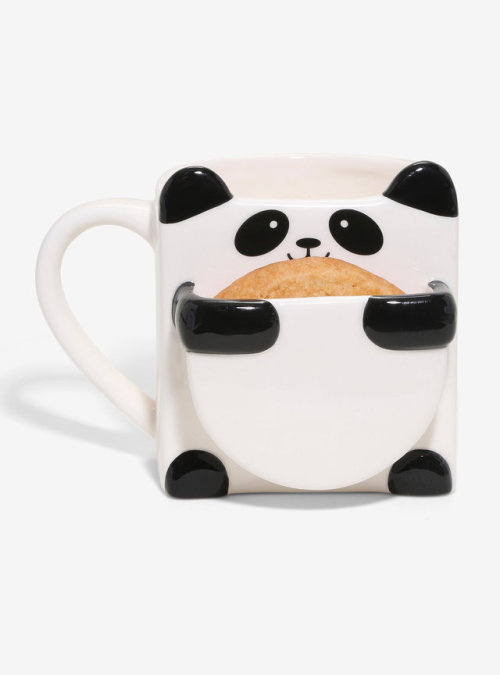 Happy Panda Mug has Extra Storage Space For Your Favorite CookieHot beverages (like hot cocoa) are b