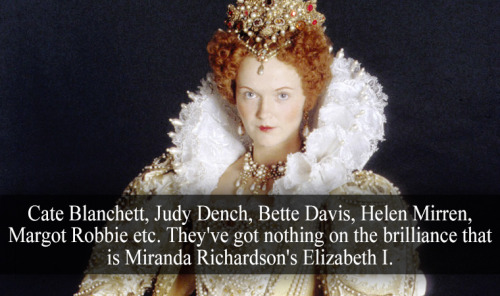 royal-confessions: “Cate Blanchett, Judy Dench, Bette Davis, Helen Mirren, Margot Robbie etc. 