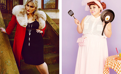 starberry-cupcake:Some great plus size models in amazing photoshoots: Tess Munster, Chenese Lewis, R
