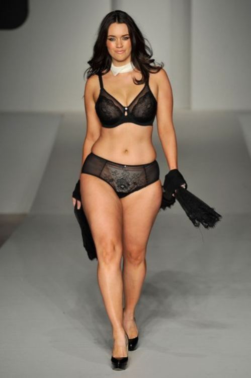 Black dress plus size models