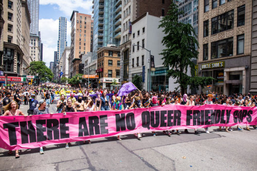 fuckyeahmarxismleninism:12 Arrested At NYC Pride Parade Outside Stonewall InnTwelve people were arre