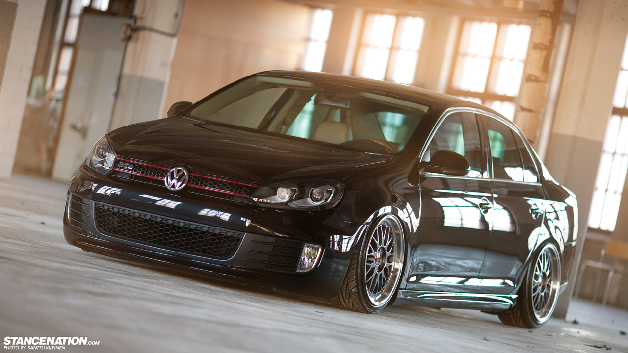 ferrarimike458:  Volkswagen MK5 Jetta on BBS LM128 wheels. Front-end conversion: