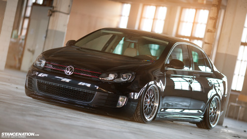 ferrarimike458:  Volkswagen MK5 Jetta on BBS LM128 wheels. Front-end conversion: Front panels from a MK6 2009 GTD. GTD front bumper. MK6 hood. MK6 GTI grill. MK6 Jetta Sportwagen fenders. | Photos by Santtu Kilpinen - STANCENATION.