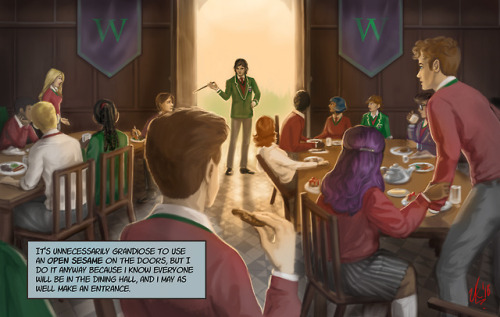 vkelleyart:Getting this in just under the wire! Carry On turns 3 years old today, and to celebrate t