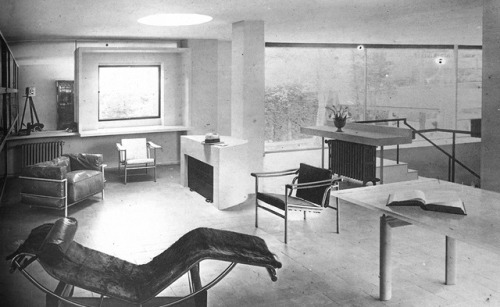 wmud: le corbusier - furniture for the picture gallery, villa la roche, 75016 paris, france, 1923-25