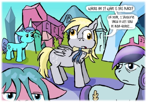 fromthedeskofmayormare:  OOC: Consult this comic for context.  X3 …I’m editing that ask in my mind to “glom of nit” in my mind. Fellow Discworld fans will get it. <w<
