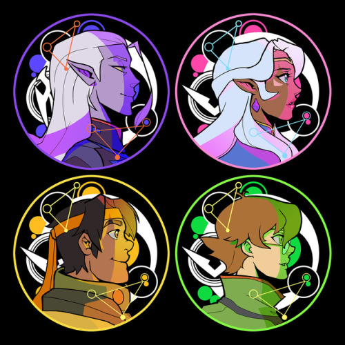 triangle-art-jw: In prep for Season 3 of Voltron we have some new charms coming in! My bud @gambitfa