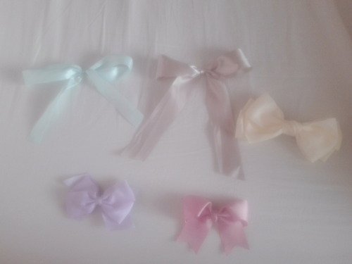 mythicalhoneyflower: My tiny collection of ribbons and bows
