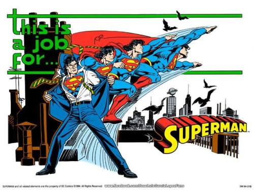 jetslay:Clark Kent changing into Superman sequence. Artworks by Jorge Jimenez, Cliff Chiang, José 