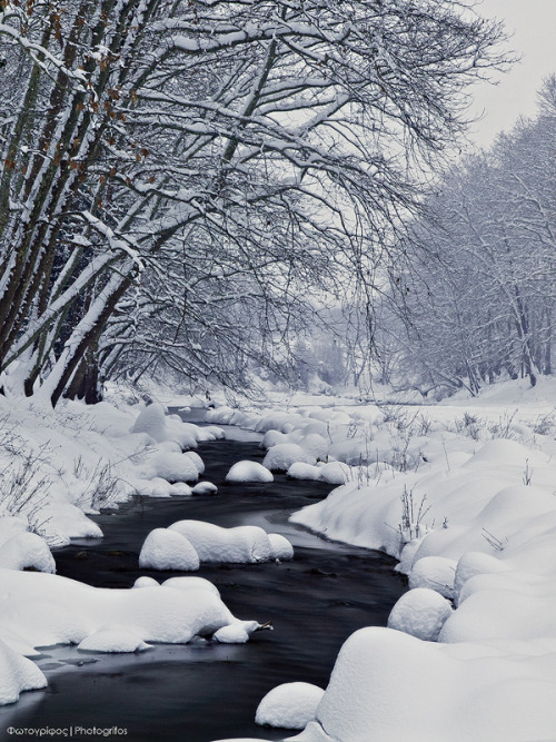 Snowy River by Dimistrios P. - Mavroneri River, Neokaisaria, Pieria, Greece [photogrifos.deviantart.