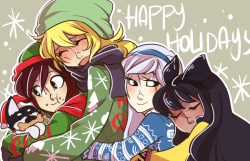 chiicharron:  happy holidays（*´▽｀*）