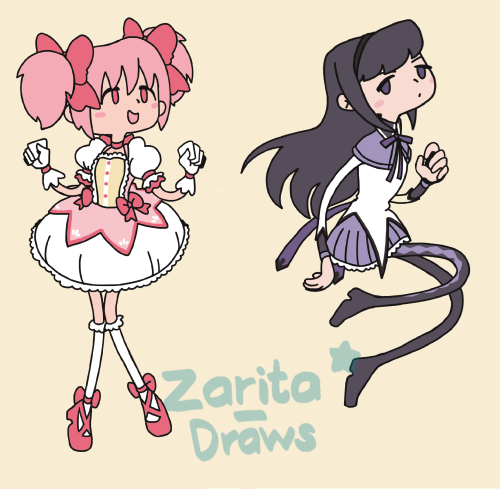 zarita-draws:Madoka Magica!