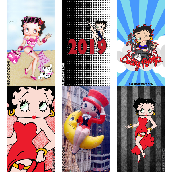 Betty Boop With Red Glitter  DesiCommentscom