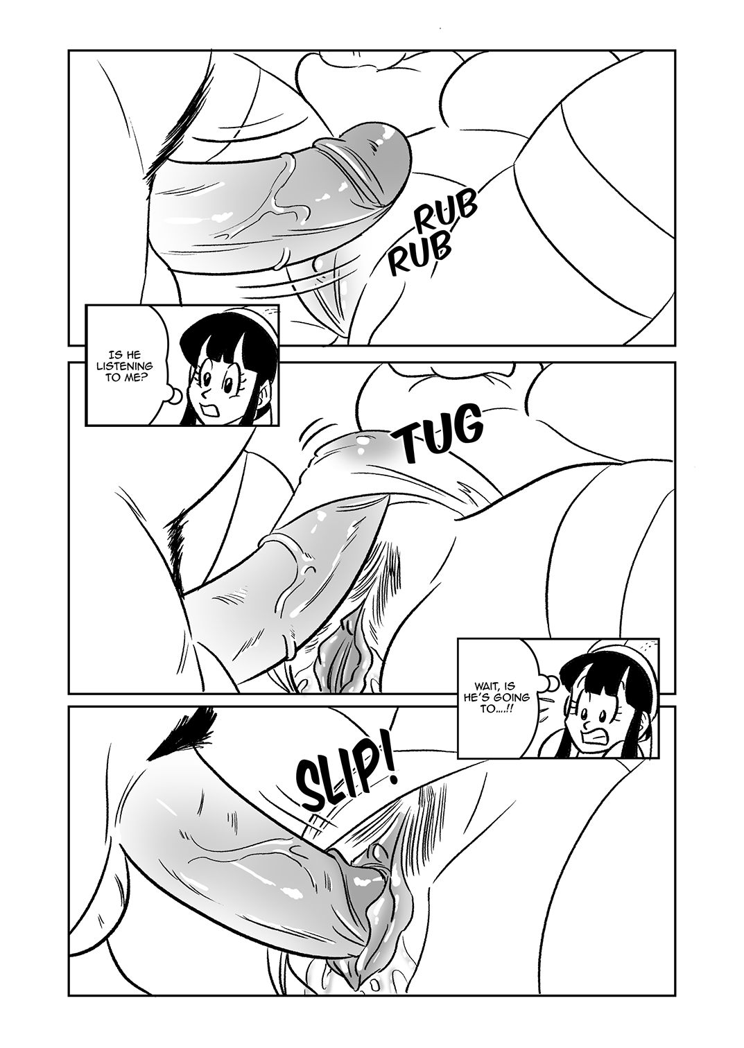 Goku and Chichi: Wedding Night pgs11-14