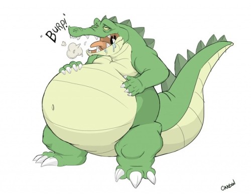 dragon-noms: stuffed gator - by canson