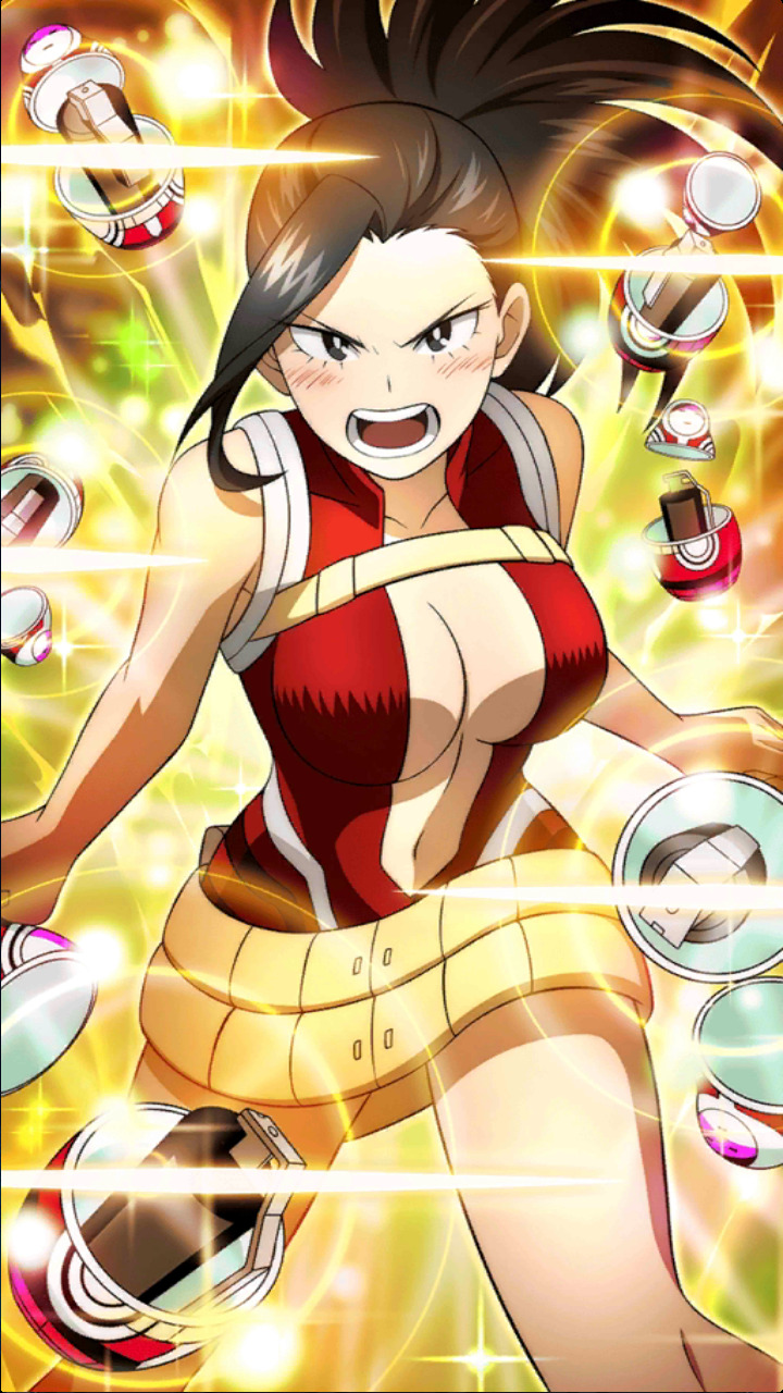 toshinorange:New 5☆ -6☆ Yaoyorozu Momo from SMASH TAP do it for her &lt;3