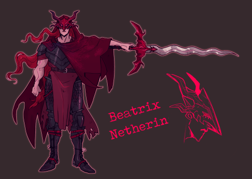 evans-endeavors: Beatrix NetherinDragon Elfplaying around with a design for Beatrix cuz I really enj