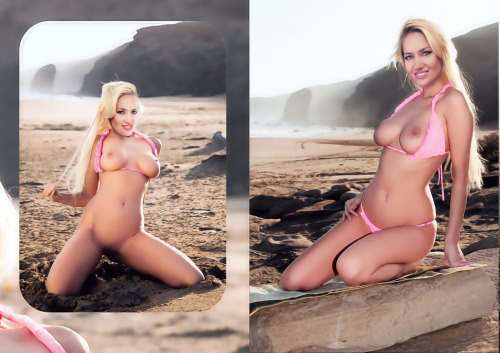 XXX Carolina Losada desnuda en la playa photo