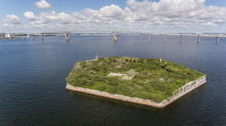 patgavin:  Fort Carroll Abandoned Pre-Civil War era fort on the Patapsco River near Baltimore, Md Video: https://youtu.be/_QeDklK4LMI 