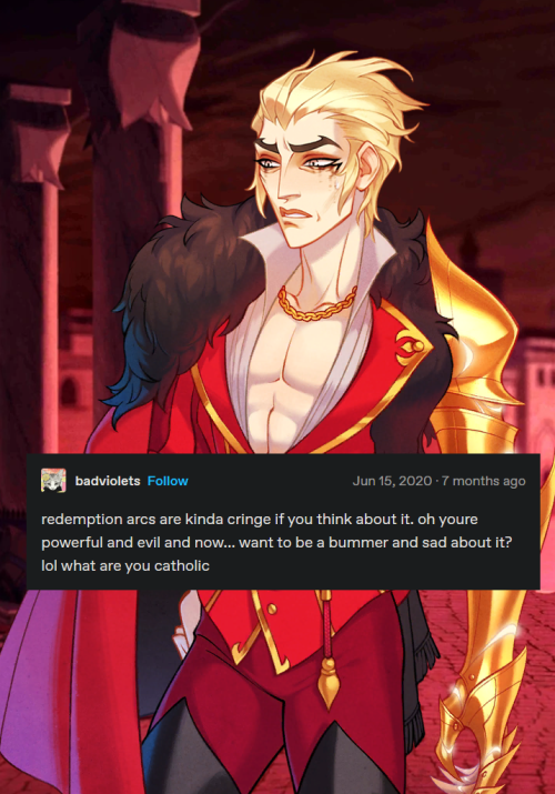 arsenicxarcana:lucio, very quietly: i don’t think i like being catholic all that much